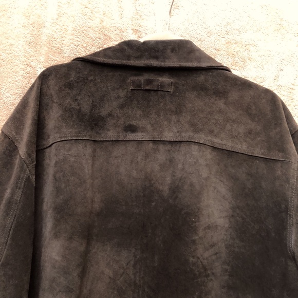 GAP. Men’s suede leather jacket - Picture 6 of 7